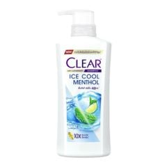 Dầu Gội Clear men 410ml & Clear Bạc hà 400ml Thái Lan