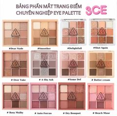 Màu Mắt 9 Ô 3CE Multi Eye Color Pallette ( #KNOTTED PINK )