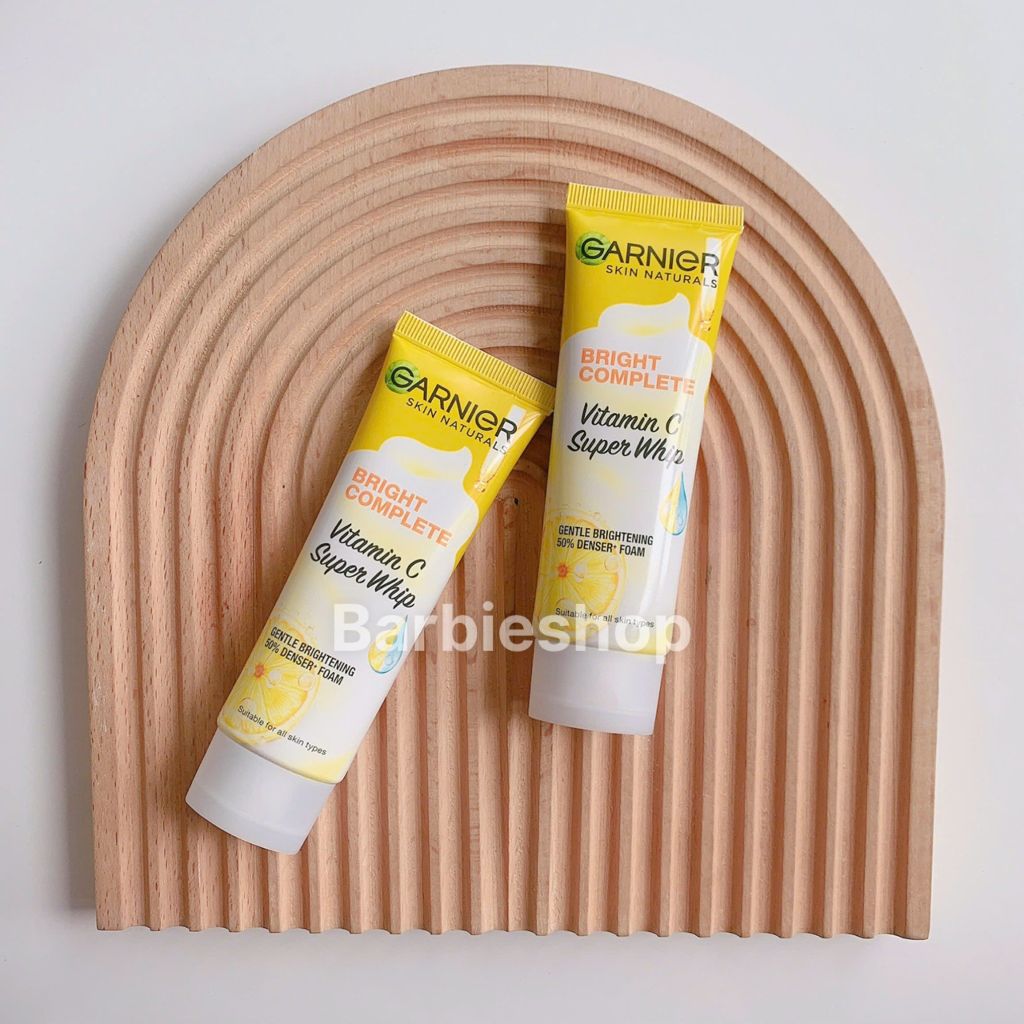Sữa Rửa Mặt Tạo Bọt Hỗ Trợ Dưỡng Sáng Da Garnier Light Complete Brightening Whip Foam 50ML - 100ML