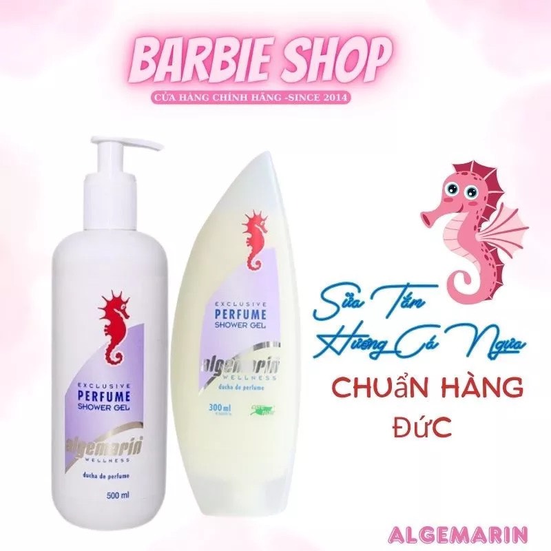Sữa Tắm Cá Ngựa Algemarin 300ml - 600ml