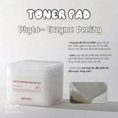 Nước Hoa Hồng Dạng Miếng Toner Pad Mediheal Làm Dịu/ Cấp Ẩm/ Làm Sáng Da/ Tẩy Tế Bào Chết 100 pad