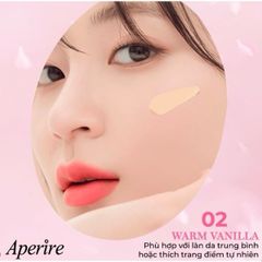Phấn Nước Aperire Day Cream Cover Cushion SPF50+ PA++++ 13g