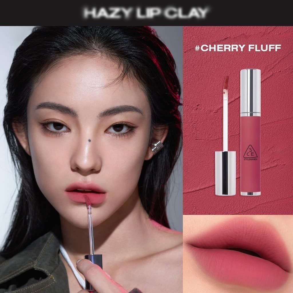 [Mẫu Mới] Son Kem 3CE Hazy Lip Clay ( #No Regrets )