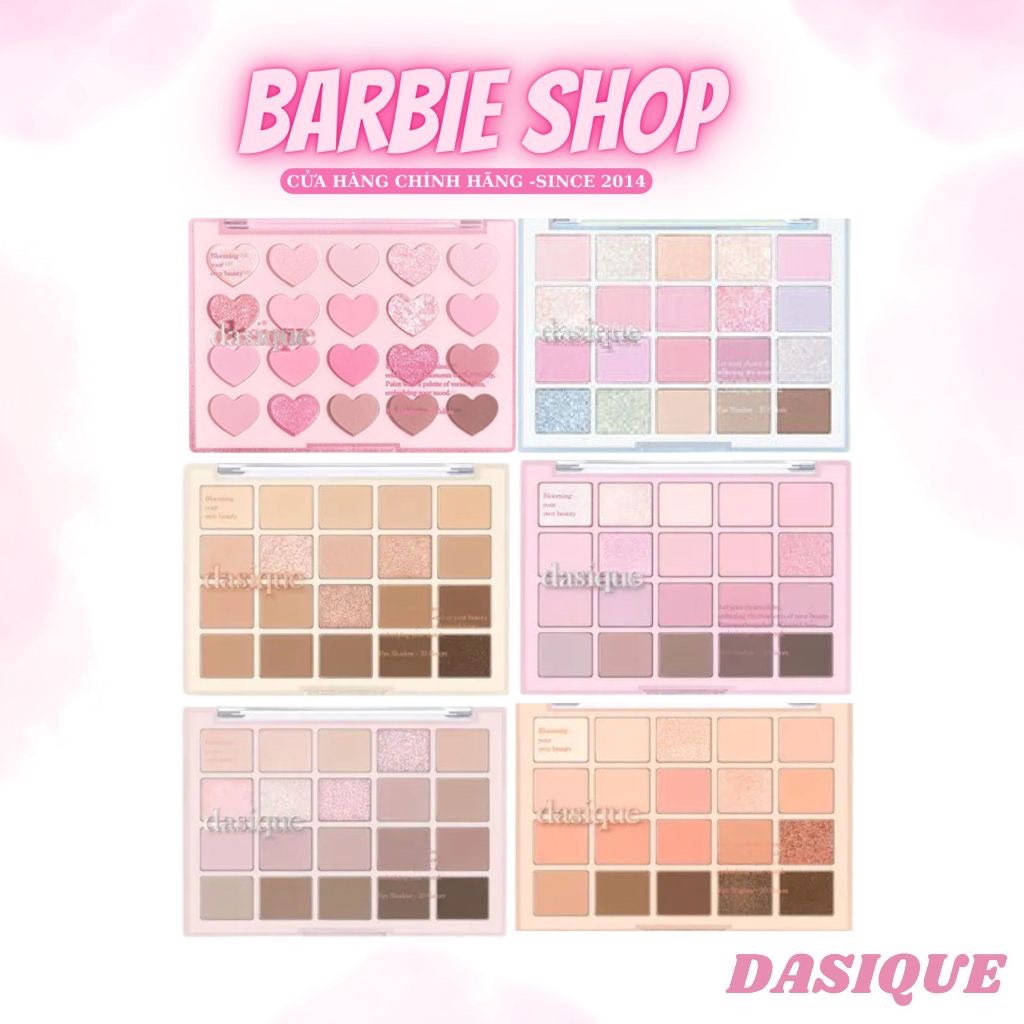 Bảng Mắt 20 ô Dasique Mood Shadow Palette Color Atelier Collection
