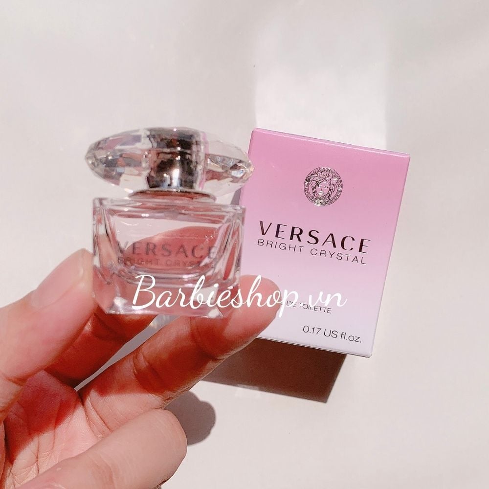 Nước Hoa Versace Bright Crystal EDP - Hồng Nhạt 5ml - 90ml