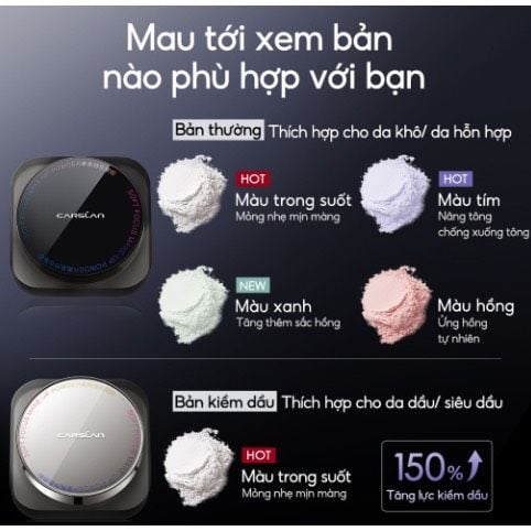 Phấn Phủ Bột Carslan Soft Focus Makeup Powder 8g