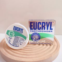 Kem Đánh Răng Làm Trắng Răng Eucryl Toothpaste 62g - Bột Trắng Răng Eucryl