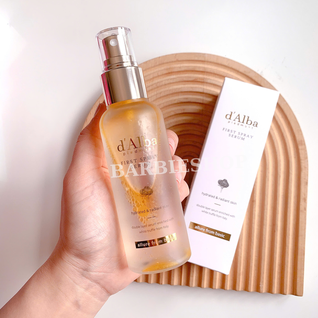 Serum Dạng Xịt d'Alba First Spray Serum (50ml - 100ml) - Vital Spray Serum 100ml - White Truffle 100ml
