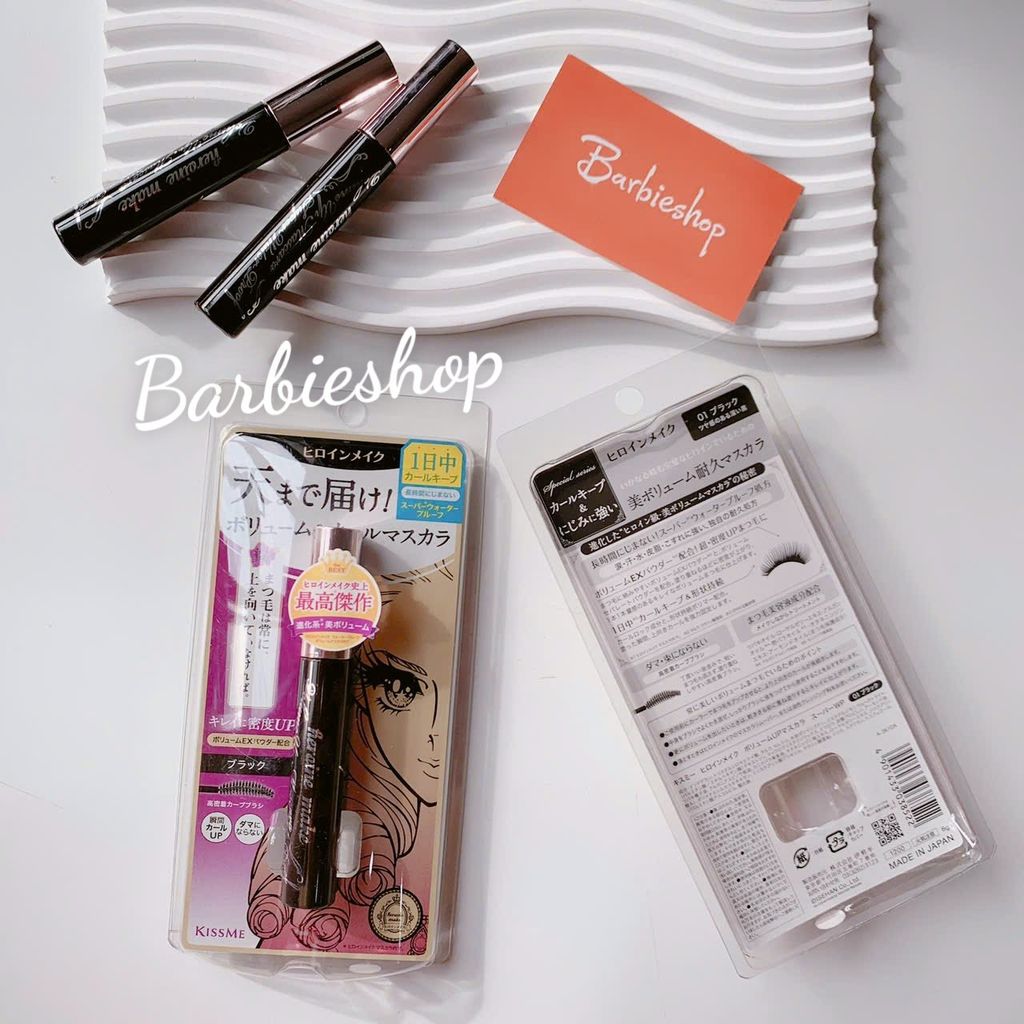 Mascara Kiss Me Nhật Long & Curl + Volume & Curl 6g