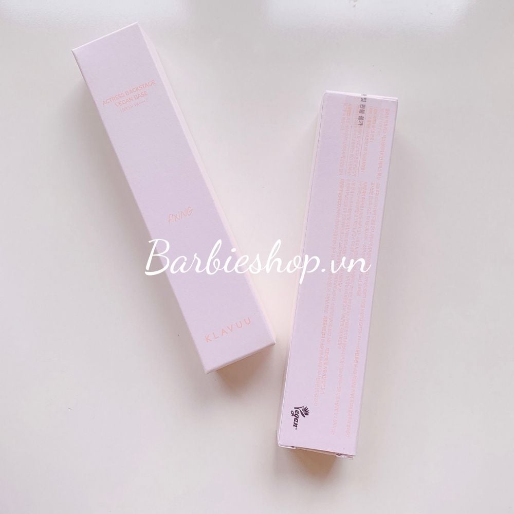 Kem Lót Klavuu White Pearlsation Ideal Actress Backstage Cream 30ml ( Màu Be - Original, Hồng Rose, Tím Lavender, Xanh Mint)