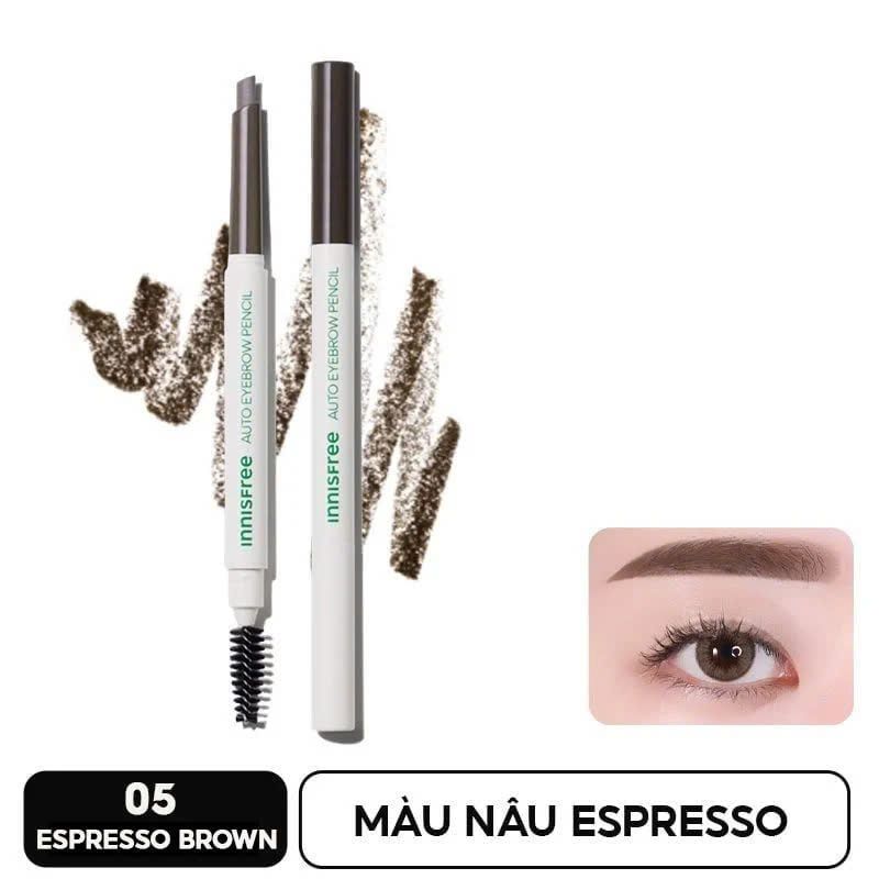 Chì Kẻ Mày Innisfree Auto Eyebrow Pencil 0.3g