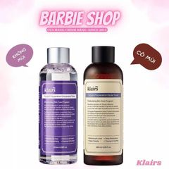 Nước Hoa Hồng Klairs Supple Preparation Unscented + Facial Toner 30ml - 180ml