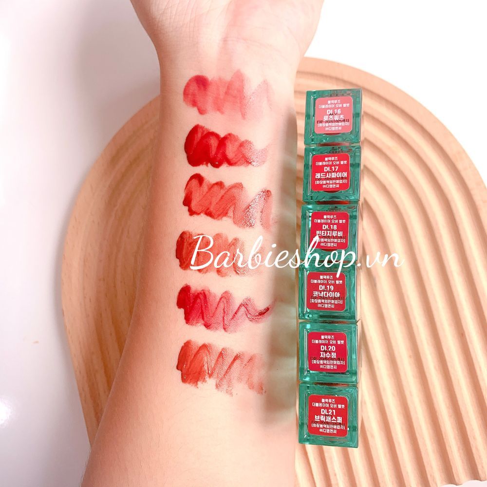 [Mẫu Mới] Son Kem Black Rouge Double Layer Over Ver 3