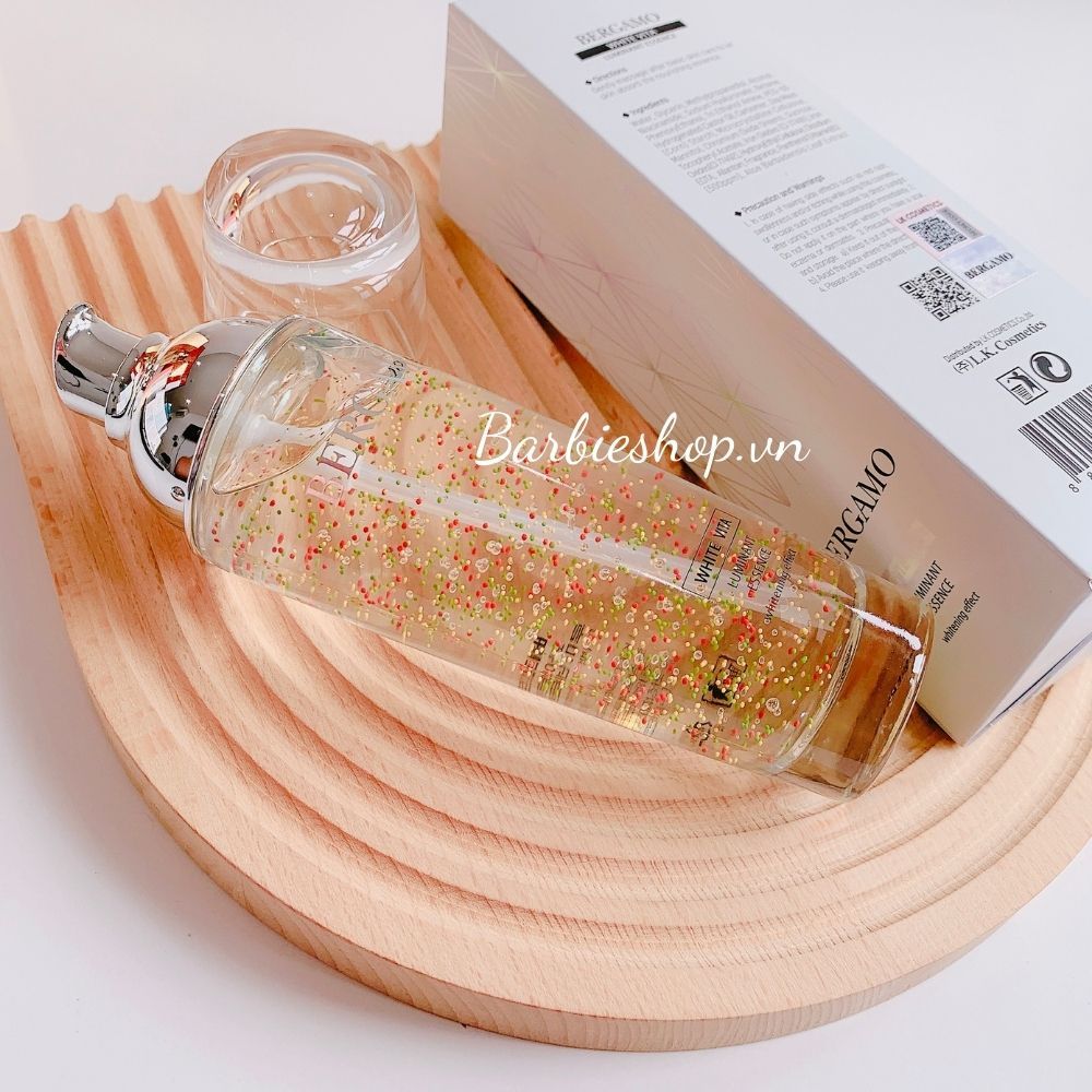 Tinh Chất Nâng Cơ Dưỡng Sáng Da Serum Bergamo 24k Gold Essence - White Vita 110ml-120ml