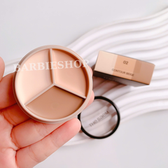 Che Khuyết Điểm Triệt Sắc The Saem Cover Triple Pot Concealer