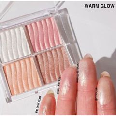 Phấn Bắt Sáng 4 Ô Wakemake Glow Contouring Highlighter Palette 7.8g