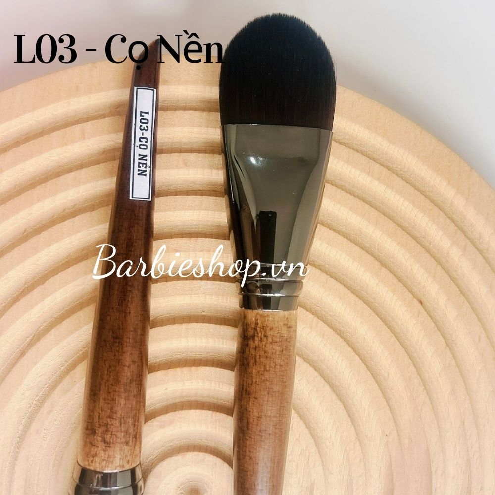 Cọ Lẻ Trang Điểm Lông Thú Thân Gỗ Lớn (L01 - L04)  - Nhỏ (N01 - N14)