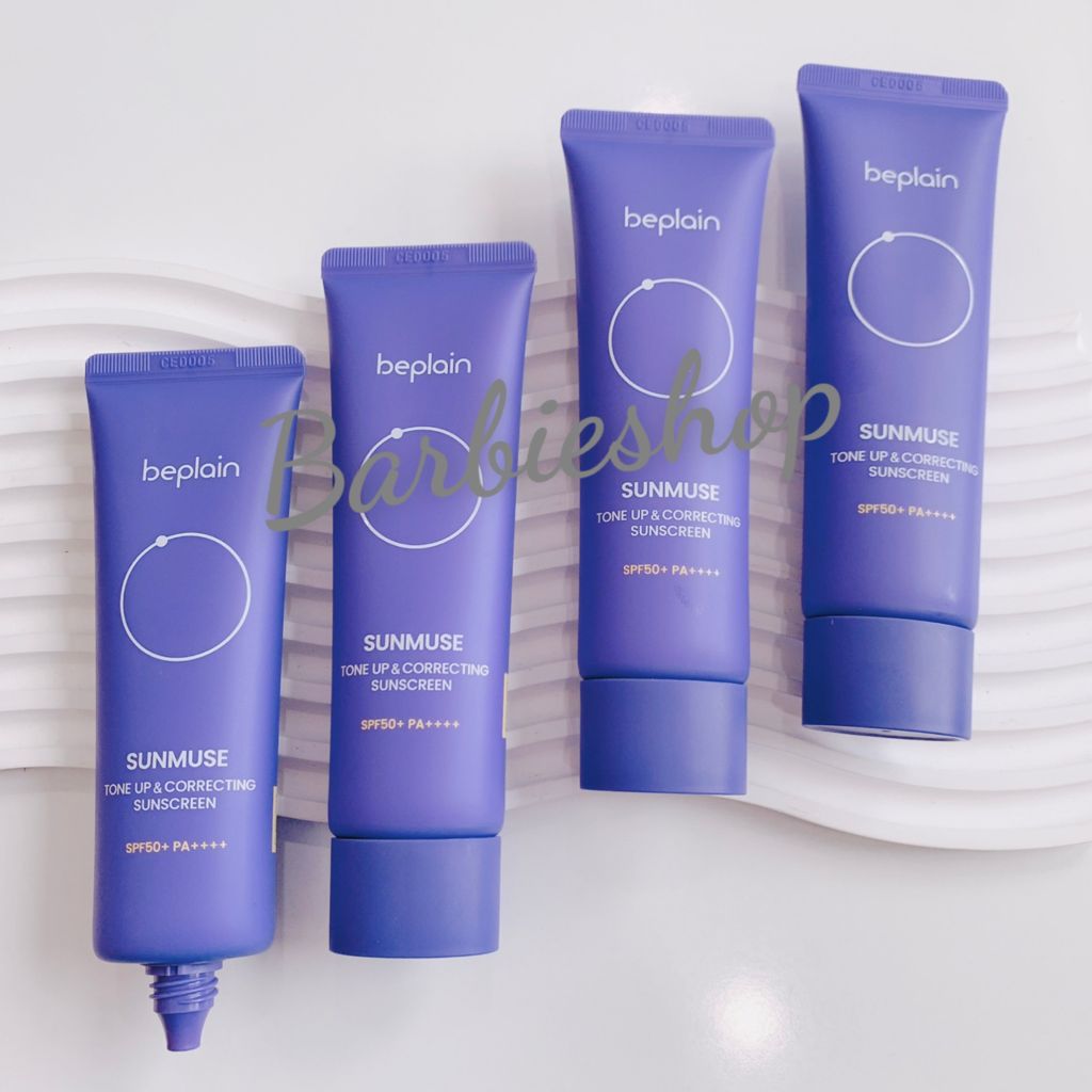 Kem Chống Nắng Beplain Sunmuse Nâng Tone - Kiềm Dầu - Dưỡng Ẩm - Tone Up SPF50+++ 50ml