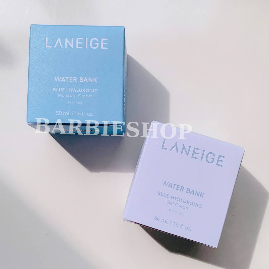 Kem Dưỡng Laneige Water Bank Blue Hyaluronic Moisture Cream / Gel Cream 50ml