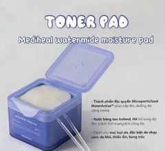 Nước Hoa Hồng Dạng Miếng Toner Pad Mediheal Làm Dịu/ Cấp Ẩm/ Làm Sáng Da/ Tẩy Tế Bào Chết 100 pad