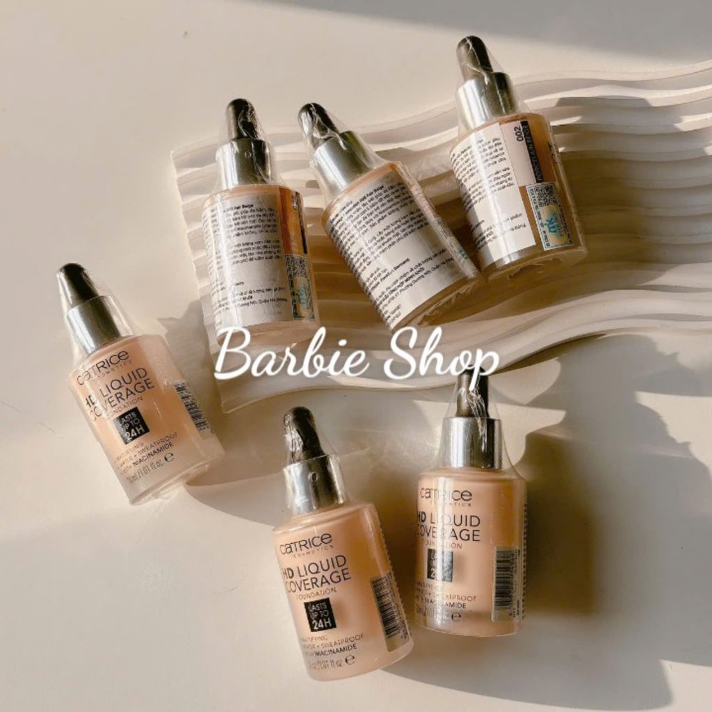 Kem Nền Catrice Hd Liquid Coverage 24H - 30ml