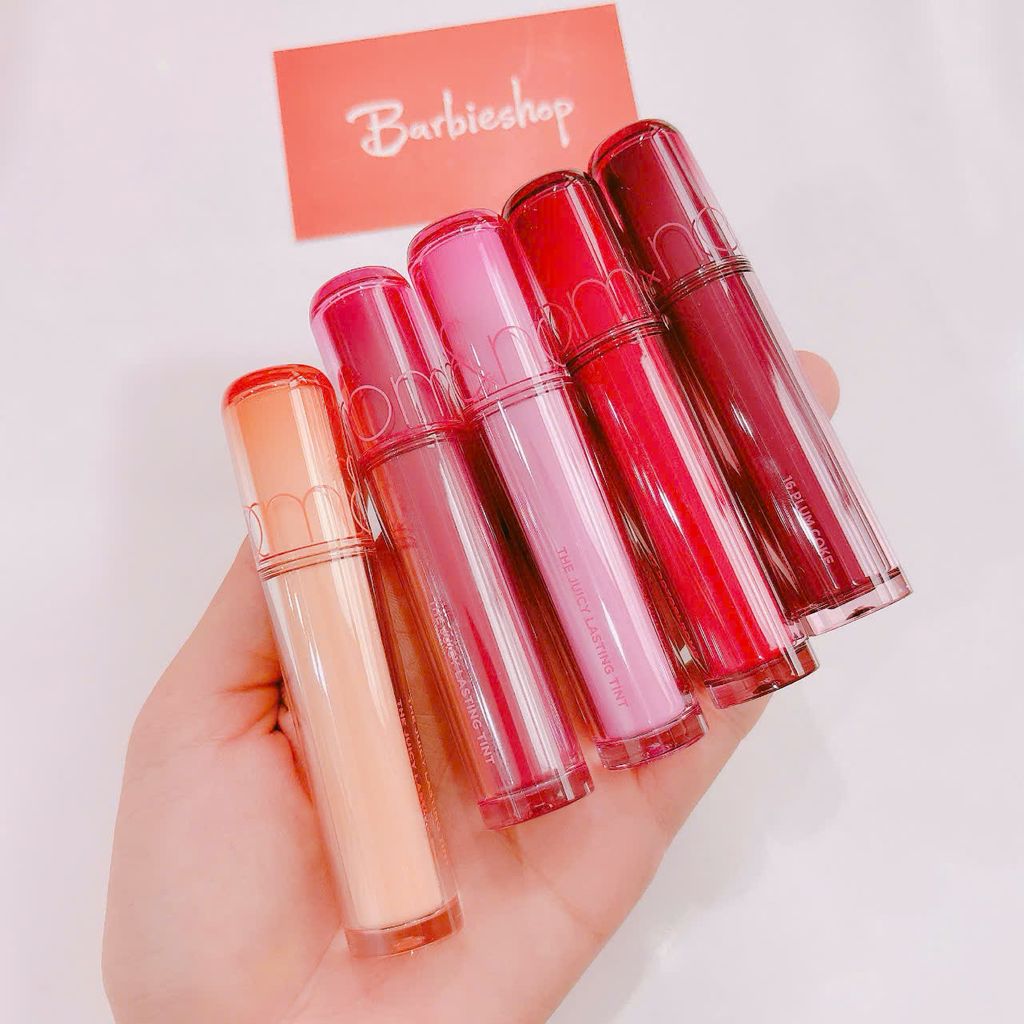 [ MẪU MỚI ] Son bóng Romand The Juicy Lasting Tint (tặng 1 mút mini)