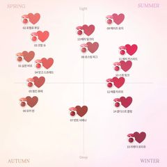 Son Bùn Dasique Souffle Color Pot Sweet Heart Collection