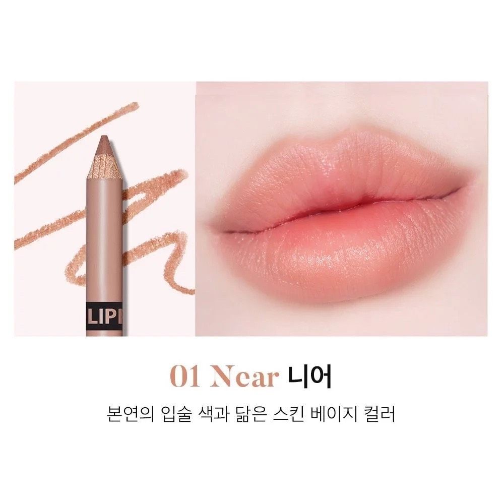 Chì Kẻ Viền Môi The Saem Cover Perfection Lip Pencil 2g [KÈM ĐỒ GỌT]
