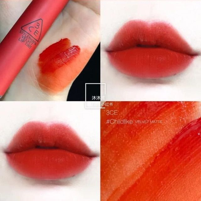 Son Kem Lì 3CE Velvet Lip Tint 4g