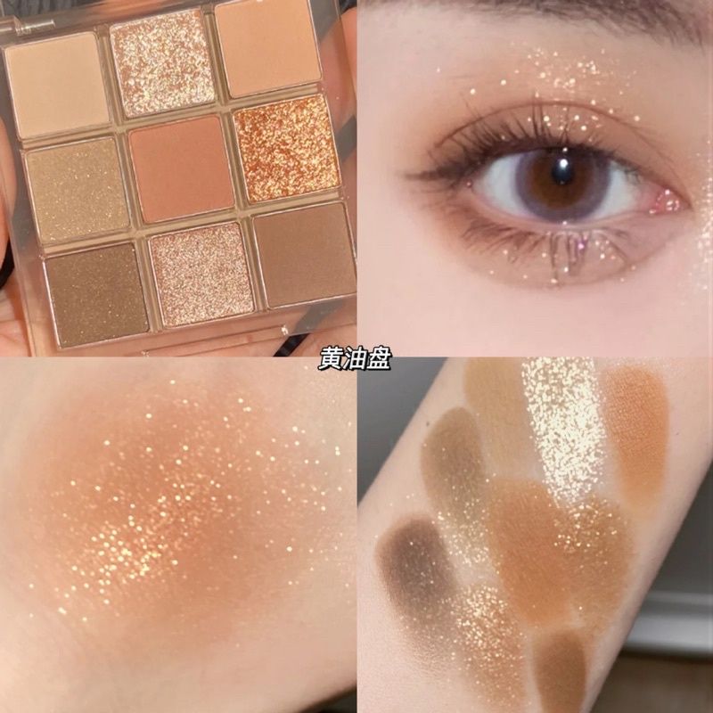 Màu Mắt 9 Ô 3CE Multi Eye Color Palette- Màu Butter Cream Vỏ Cam