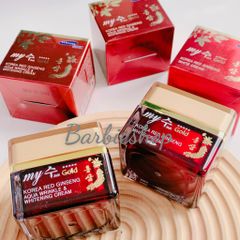 Kem Sâm Ngăn Ngừa Lão Hóa Làm Sáng Da My Gold Korea Red Ginseng Aqua Wrinkle & Whitening Cream 50ml