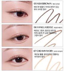 Kẻ Mắt Dạng Sáp Clio Sharp, So Simple Waterproof Pencil Liner (Màu Đen + Màu Nâu)