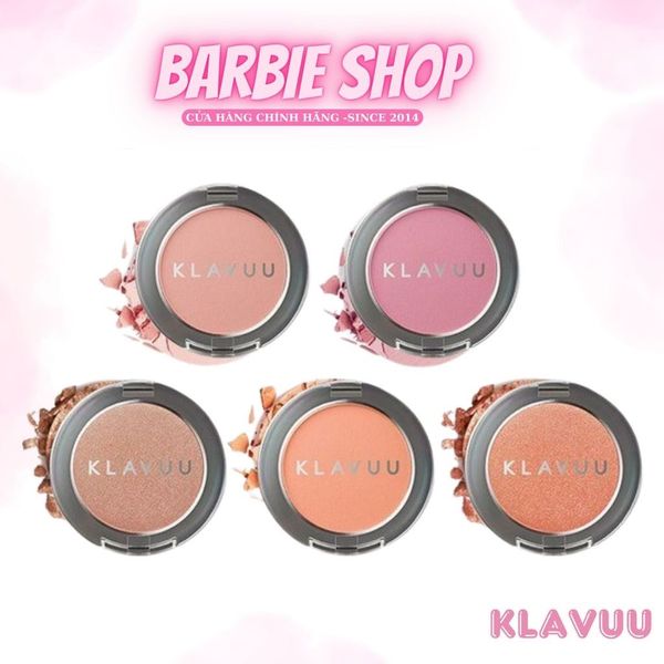 Phấn Má Hồng Klavuu Urban Pearlsation Natural Powder Blusher (5.5g)