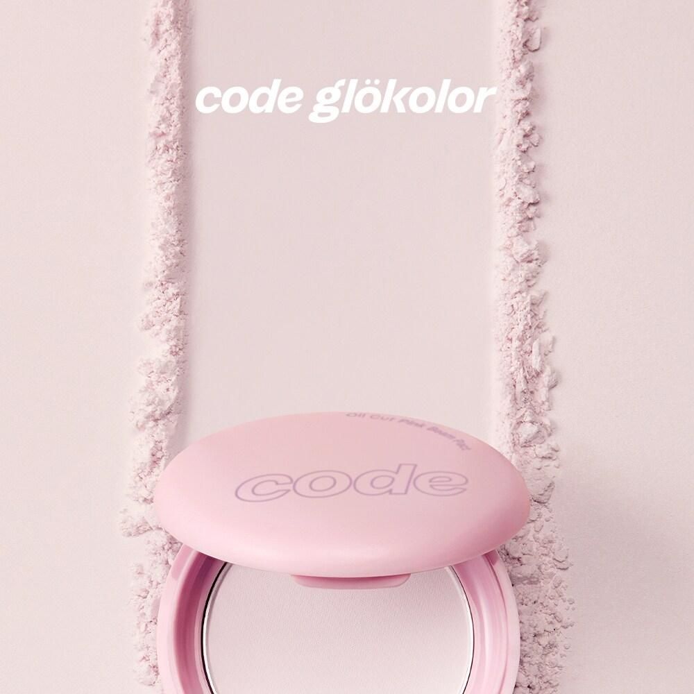Phấn Phủ Nén Code GloKolor Oil Cut Pact 8g / Fix-On Primer In Pact 11g