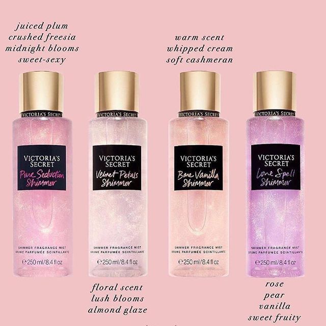 Xịt Thơm Victoria Secret 250ml Có Nhũ - Mùi Ngẫu Nhiên