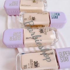 Kem Nền Maybelline Super Stay Lumi- Matte 30H Foundation