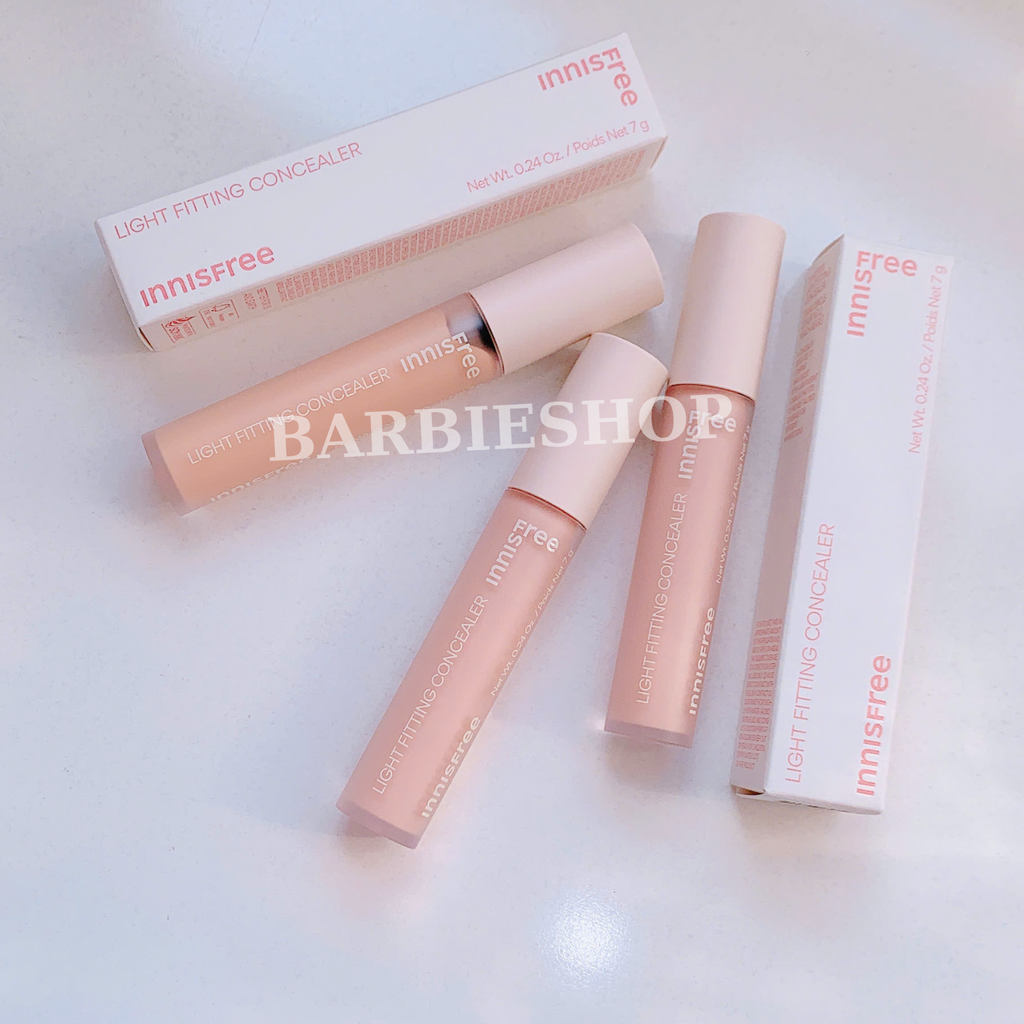 Kem Che Khuyết Điểm Innisfree Light Fitting Concealer 7g