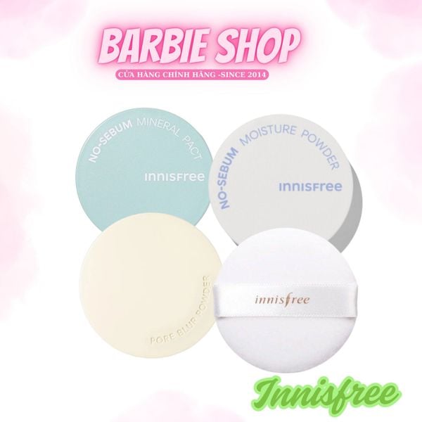 Phấn Phủ Bột Innisfree No Sebum Mineral -MOISTURE - Pore Blur Powder