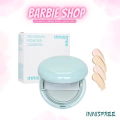 Phấn Nước Kiềm Dầu Che Phủ Cao Innisfree No Sebum Powder Cushion (Tone 21C- 21N- 23N)
