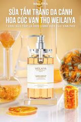 Sữa Tắm Trắng Da Weilaiya Niacinamide & Perfume Rose Whitening Shower Gel 450ml