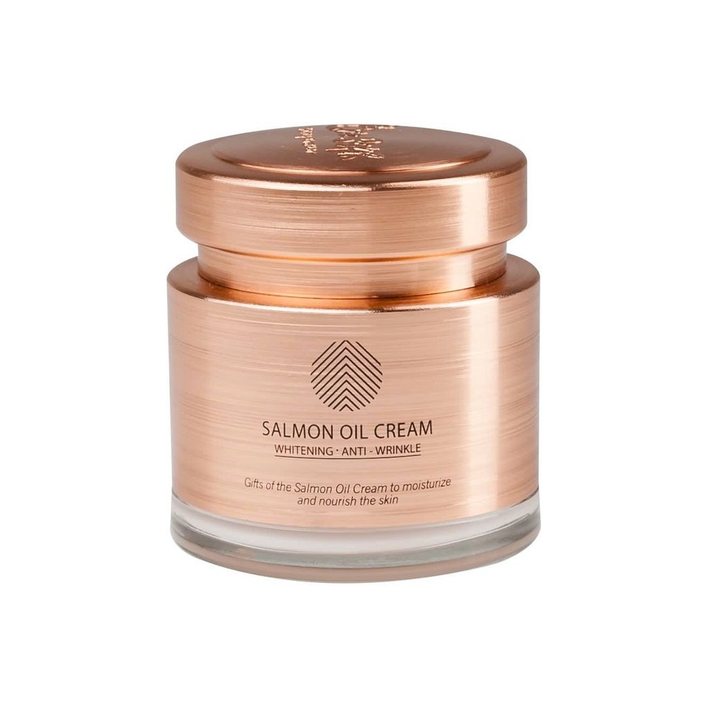 Kem Dưỡng Trắng Da Cá Hồi Salmon Oil / HWA SA A CREAM Brightening Tone Up - CRE8SKIN 80g
