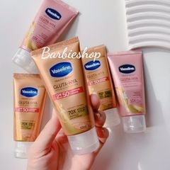 Sữa Dưỡng Thể 300ml Vaseline 4X - 10X - 50X - 70X - Viên Kích Sáng Da Alpha Arbutin 3plus Ngày - Đêm