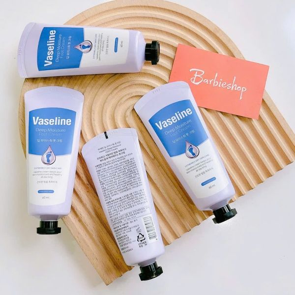 Kem Dưỡng Da Tay Và Móng Vaseline Deep Moisture Hand & Nail Cream 60ML - 80ML Hàn Quốc