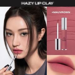 [Mẫu Mới] Son Kem 3CE Hazy Lip Clay ( #No Regrets )