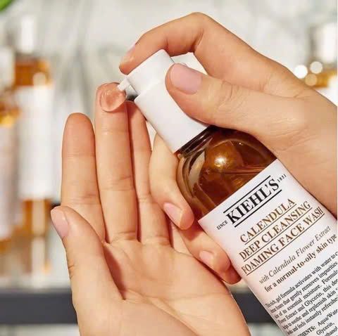 Sữa rửa mặt Kiehl’s calendula face wash 230ml - hoa cúc