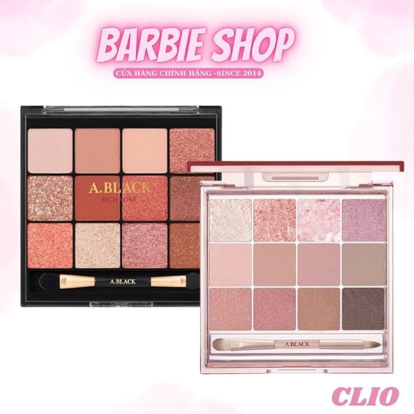 Bảng Phấn Mắt 12 Màu A.Black Glam Change Multi Palette 14.4g