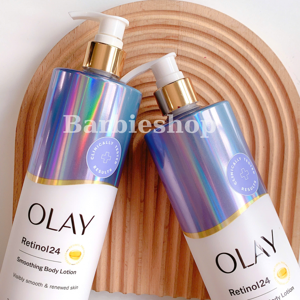 [Bản Mỹ] Dưỡng Thể Olay Body Retinol24 Body Lotion 502ml