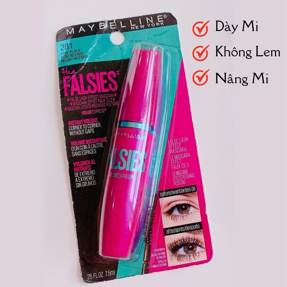 Mascara Maybelline Đủ Dòng