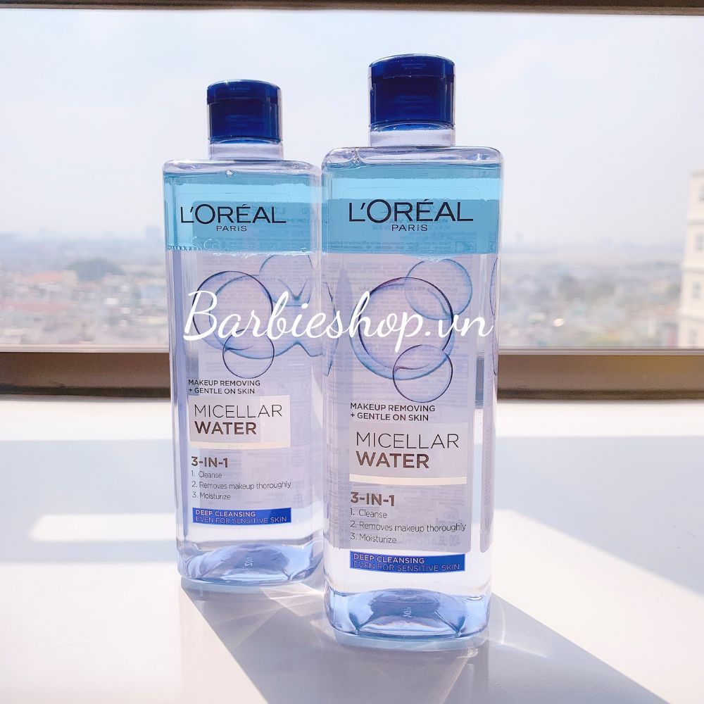 Nước Tẩy Trang Loreal 3 in 1 Micellar Water Refreshing Even For Sensitive Skin