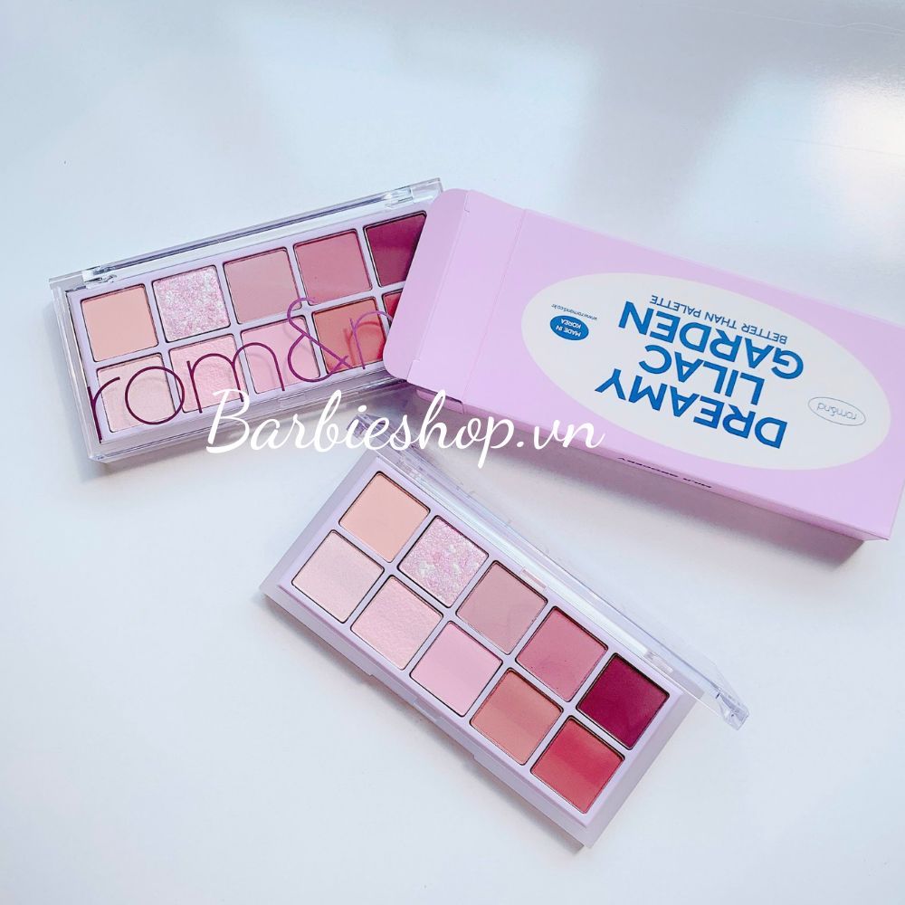 Màu Mắt 10 Ô Siêu Lấp Lánh Romand Better Than Eye Palette - 00, 01, 02, 03,05, 06, 07,08,09